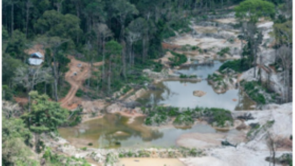 Área de mineração que pode ser utilizada para aplicação do processo MACE